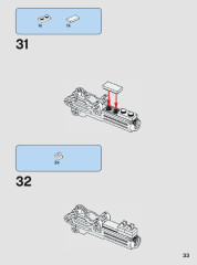 LEGO 75536 instructions page 33 – build guide