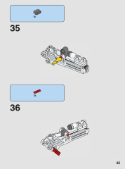 LEGO 75536 instructions page 35 – build guide