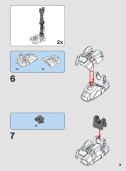 LEGO 75536 instructions page 9 – build guide