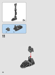 LEGO 75537 instructions page 10 – build guide