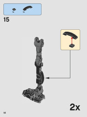 LEGO 75537 instructions page 14 – build guide