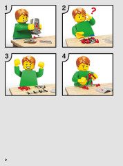 LEGO 75537 instructions page 2 – build guide