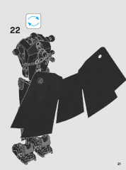 LEGO 75537 instructions page 21 – build guide