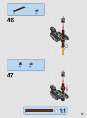 LEGO 75537 instructions page 35 – build guide