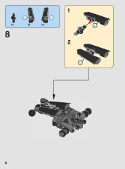 LEGO 75537 instructions page 8 – build guide