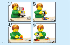 LEGO 75549 instructions page 2 – build guide