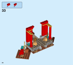 LEGO 75550 instructions page 44 – build guide