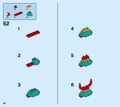 LEGO 75550 instructions page 64 – build guide