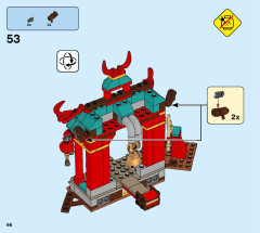 LEGO 75550 instructions page 66 – build guide