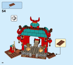 LEGO 75550 instructions page 68 – build guide
