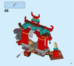 LEGO 75550 instructions page 77 – build guide