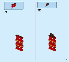 LEGO 75550 instructions page 79 – build guide