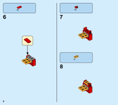 LEGO 75550 instructions page 8 – build guide