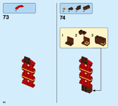 LEGO 75550 instructions page 80 – build guide