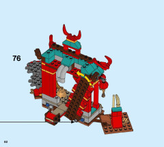 LEGO 75550 instructions page 82 – build guide