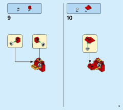 LEGO 75550 instructions page 9 – build guide