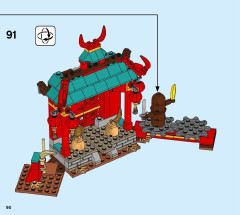 LEGO 75550 instructions page 90 – build guide