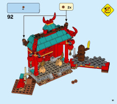 LEGO 75550 instructions page 91 – build guide