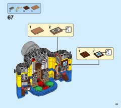 LEGO 75551 instructions page 43 – build guide