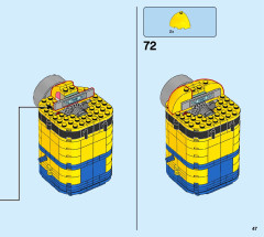 LEGO 75551 instructions page 47 – build guide