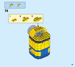LEGO 75551 instructions page 49 – build guide