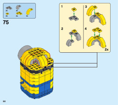 LEGO 75551 instructions page 50 – build guide