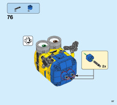 LEGO 75551 instructions page 117 – build guide