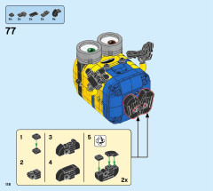LEGO 75551 instructions page 118 – build guide