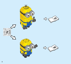 LEGO 75551 instructions page 2 – build guide