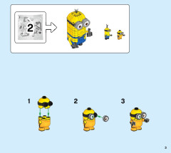 LEGO 75551 instructions page 3 – build guide
