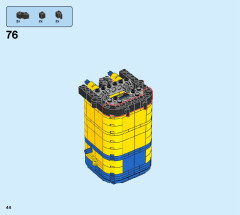 LEGO 75551 instructions page 44 – build guide