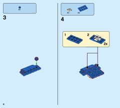 LEGO 75551 instructions page 6 – build guide