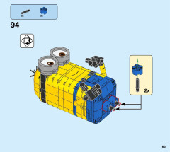 LEGO 75551 instructions page 63 – build guide