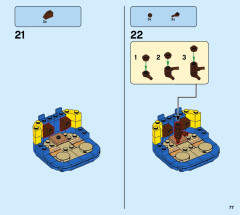 LEGO 75551 instructions page 77 – build guide