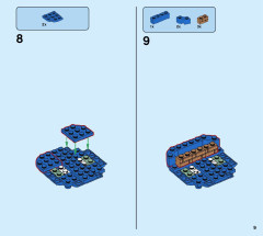 LEGO 75551 instructions page 9 – build guide