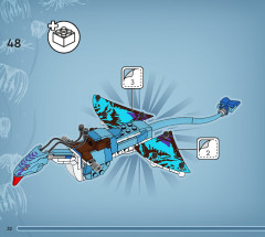 LEGO 75572 instructions page 32 – build guide