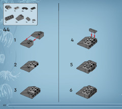 LEGO 75572 instructions page 40 – build guide