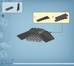 LEGO 75572 instructions page 8 – build guide