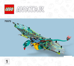 LEGO 75572 instructions page 1 – build guide