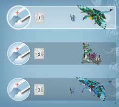 LEGO 75572 instructions page 5 – build guide