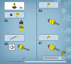 LEGO 75573 instructions page 75 – build guide