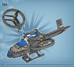 LEGO 75573 instructions page 74 – build guide