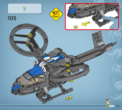 LEGO 75573 instructions page 75 – build guide