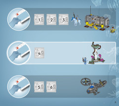 LEGO 75573 instructions page 3 – build guide