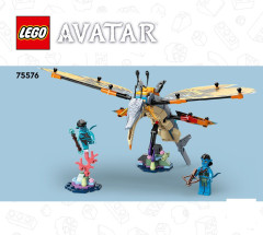 LEGO 75576 instructions page 1 – build guide