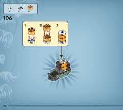 LEGO 75577 instructions page 110 – build guide