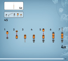 LEGO 75577 instructions page 61 – build guide