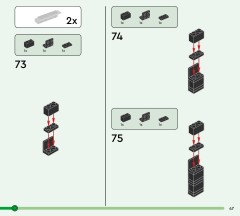 LEGO 75582 instructions page 47 – build guide
