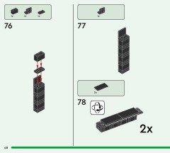 LEGO 75582 instructions page 48 – build guide