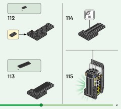 LEGO 75582 instructions page 61 – build guide